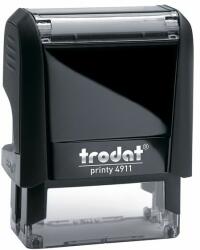 TRODAT Bélyegzõ TRODAT Printy 4.0 4911 eco-fekete ház kék párna (4911F/K) - tonerpiac