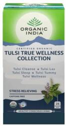 Organic India Tulsi TRUE WELLNESS COLLECTION, filteres bio tea, 25 filter - Organic India