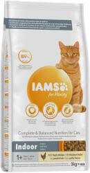 Iams IAMS 10% reducere! 3 kg hrană uscată pisici - Vitality Adult Indoor Pui