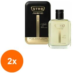 STR8 Set 2 x After Shave Str8 Ahead 100 ml New