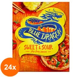 Blue Dragon Set 24 x Stir Fry Sos Sweet & Sour Plic Blue Dragon, 120 g