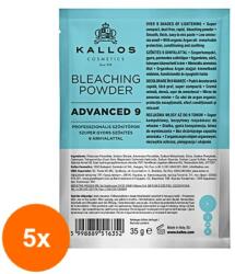 Kallos Set Pudra Decoloranta Kallos Advanced 9, 5 Plicuri x 35 g