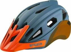 R2 Wheelie Helmet Petrol Blue/Neon Orange M 2023 (ATH23H-M)