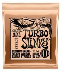 Ernie Ball 2224 Turbo Slinky Nickel Wound Electric Guitar Strings 9.5 - 46 Gauge (2224)