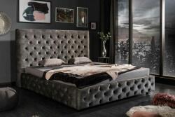 LuxD Design ágy Laney 180 x 200 cm oliva-szürke bársony
