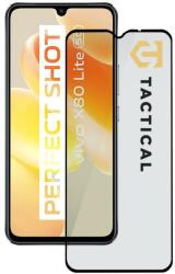 TACTICAL Glass Shield 5D üveg Vivo X80 Lite telefonra - Fekete