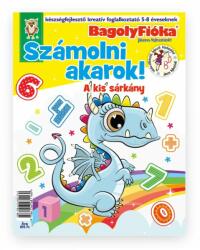 Kid Plusz Média Kft BagolyFióka - Számolni akarok! A kis sárkány foglalkoztató füzet (9786156481160)
