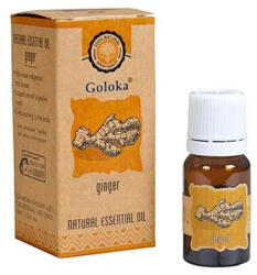 Goloka Ginger (Gyömbér) Indiai Esszenciális Olaj (10 ml)
