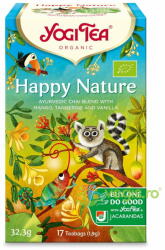 YOGI TEA Ceai Happy Nature cu Mango, Mandarine si Vanilie Ecologic/Bio 17dz