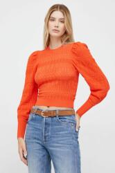 Desigual pulóver könnyű, női, narancssárga - narancssárga S