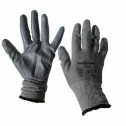 TopStrong Mănuși de protecție fără cusături Topstrong Grey 2, cu strat de latex, marimea L