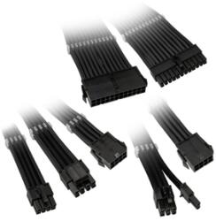 Kolink Set cabluri prelungitoare Kolink Core Adept, cleme incluse, Black, COREADEPT-EK-BLK