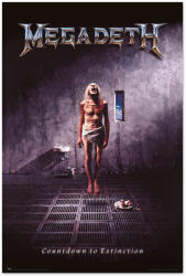 NNM Poster MEGADETH - COUNTDOWN TO EXTINCTION - GPE5707
