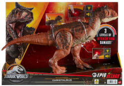 Mattel Jurassic World Epic Attack Battle Chompin Dinozaur Carnotaurus (mthnd19) - kidiko