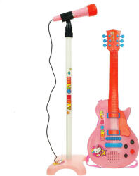 Reig Musicales Set chitara si microfon roz Hello Kitty (RG1509) - kidiko