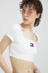 Tommy Jeans top női, fehér - fehér L - answear - 12 990 Ft