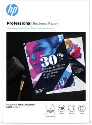 HP Professzionális fényes üzleti papír - 150 lap 180g (Eredeti) (3VK91A)