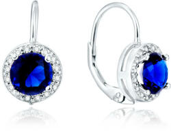 Beneto Ezüst fülbevaló kék kristályokkal AGUC1156 - vivantis