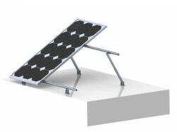 Accesorii sisteme fotovoltaice Kit complet de montaj pentru 2 panouri - Reglabil 15-30° (KIT-F02)