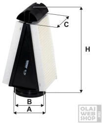 Filtron levegőszűrő AK381