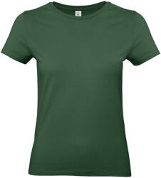 B and C Női rövid ujjú póló B&C #E190 /women T-Shirt -M, Sötétzöld