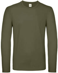B&C Collection Férfi hosszú ujjú póló B&C #E150 LSL -XL, Városi khaki