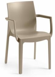 ROJAPLAST Kerti szék Emma Armchair taupe - kokiskashop