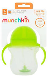 Munchkin Any angle súlyozott szívószálas itatópohár, 207 ml (zöld)