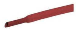 Zsugorcső 6, 4mm, 1méter, piros (LOM53-01-92P)