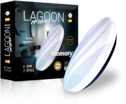 Lagoon PP Memory mennyezeti lámpa 24W LED 4000K 2640lm IP44 BHCL4 (BHCL4)
