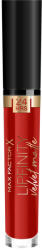  Ruj buze lichid Max Factor Lipfinity 24HRS Matte Velvet 025 Red Luxury, 3.5 ml