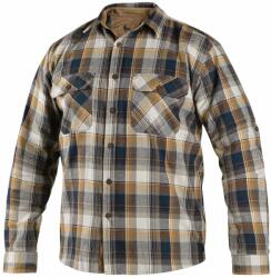 CXS Férfi flanel ing CXS TIM - Kék / sárga | 44 (1660-133-402-44)