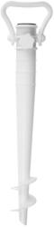 Hesperide Suport pentru umbrela de plaja, plastic, 42 cm (107294-white)