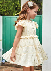  Mayoral csinos ruha (10 Crema, 9 éves - 134 cm)