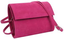  Alkalmi női táska, bársonyos borítás, pink