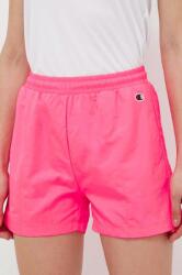 Champion rövidnadrág női, rózsaszín, sima, magas derekú - rózsaszín M - answear - 15 990 Ft