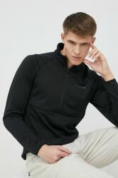 Marmot sportos pulóver Leconte fekete, sima - fekete S - answear - 37 990 Ft
