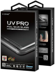 X-One Folie Protectie Ecran X-One pentru Samsung Galaxy Note 20 Ultra N985 / Samsung Galaxy Note 20 Ultra 5G N986, Sticla securizata, Full Face, Full Glue, UV Glue (fol/N985/X-One/TempGl/UV/bl) - vexio