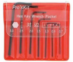 Pro'sKit Mini set chei hexagonale L ProsKit (8PK-022) Surubelnita