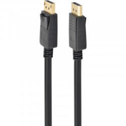 Gembird Cablu video Gembird DisplayPort Male - DisplayPort Male, v1.2, 5m, negru (CC-DP2-5M)