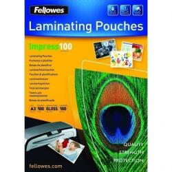 Fellowes Laminating pouch 100 , 303x426 mm - A3, 100 pcs (5351205)