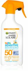 Garnier Ambre Solaire Sensitive Advanced spray protector pentru copii SPF 50+ 270 ml