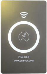 Pealock Cartela NFC Pealock - negru