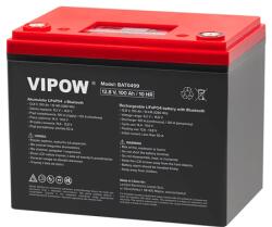 VIPOW Acumulator lifepo4 12V 100AH ecran LCD, bluetooth Vipow (BAT0499)