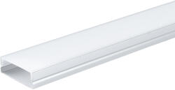 OPTONICA АЛУМИНИЕВ ПРОФИЛ ЗА LED ЛЕНТА СРЕБРИСТО ТЯЛО/БЯЛ КАПАК L=2m 30x10mm (5115)