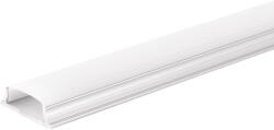 OPTONICA АЛУМИНИЕВ ПРОФИЛ ЗА LED ЛЕНТА СРЕБРИСТО ТЯЛО/БЯЛ РЕФЛЕКТОР L=2м 18x06mm (5132)