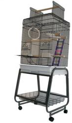 Strong Colivie papagal Villa Aurelia gri argintiu, 56x43x154 cm, 93025 93025 (413754)