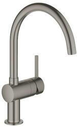 GROHE Mosogató csaptelep GROHE Minta forgó karral csiszolt Hard Graphite 32917AL0 (32917AL0)