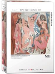 EUROGRAPHICS 500 db-os puzzle - Fine Art Collection - The Young Ladies of Avignon, Picasso (6505-5851)