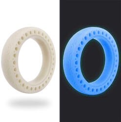 Xiaomi Mi Electric Scooter 1S, 2 M365, Essential, Pro, Pro 2 - Anvelopă Durabilă Completă Tubeless (Blue Fluorescent), Blue